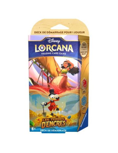 Deck de Démarrage Lorcana Pongo - Peter Pan - Lorcana Chapitre 3 - Présentoir