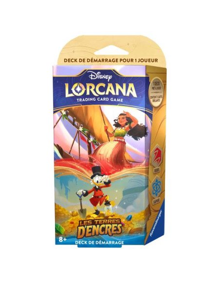 Deck de Démarrage Lorcana Pongo - Peter Pan - Lorcana Chapitre 3 - Présentoir