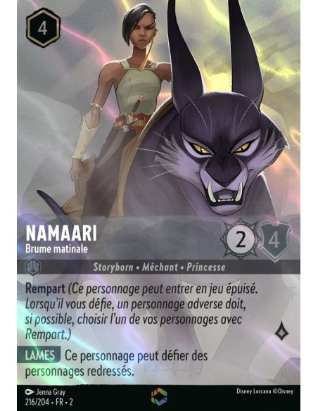 S2 - 216/204 - Namaari : Brume matinale - Enchantée - Disney Lorcana - Série 2