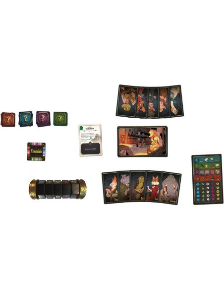 5 minutes mystère - jeux de - jeux familiaux - Boite -Matériel - Cartes