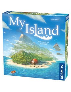 My Island - Jeux de société - Placement de tuile - Campagne - Boite - Graphisme - Illustration