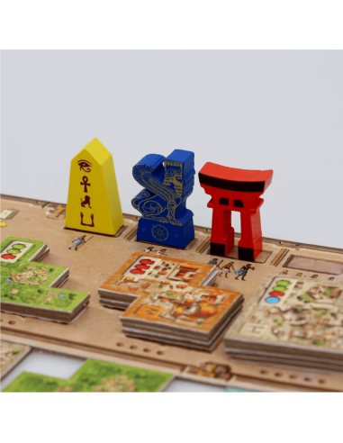 World Wonders - Jeux de société - Jeux Initiés - contenu - matériel - visuel