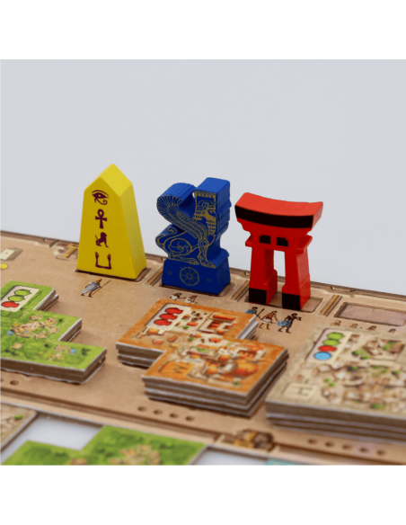 World Wonders - Jeux de société - Jeux Initiés - contenu - matériel - visuel