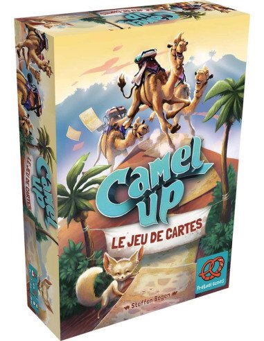 Camel Up : Le jeu de Cartes - Jeux de société - Jeux Familiaux - cover - couverture - boîte