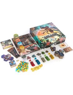 Apiary - jeu de société - expert - abeille - boite - graphisme - illustration - 2