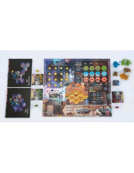 Apiary - jeu de société - expert - abeille - matériel - plateau