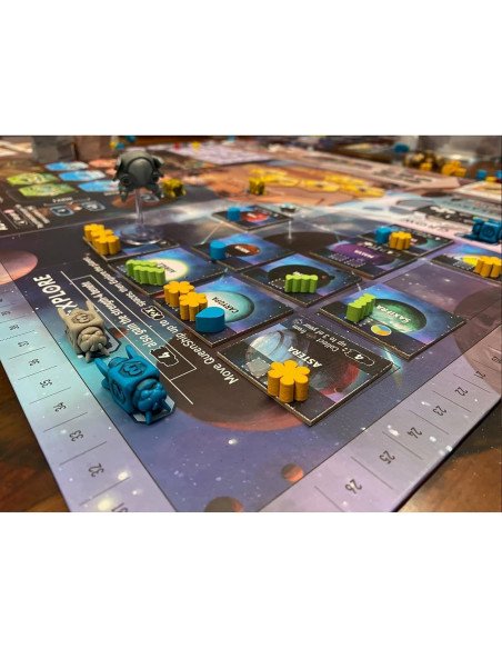 Apiary - jeu de société - expert - abeille - matériel - plateau - pion - partie