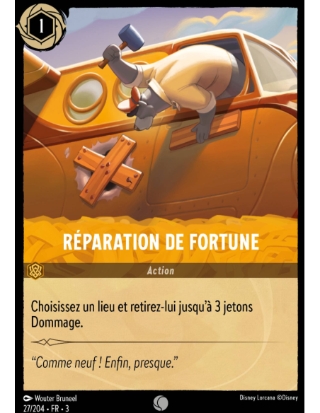 S3 - 027/204 - Réparation de Fortune - Disney Lorcana - Série 3