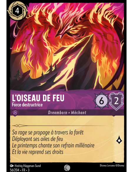 S3 - 056/204 - L'Oiseau de Feu : Force destructrice