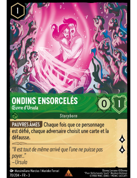 S3 - 070/204 - Ondins Ensorcelés : Œuvre d'Ursula