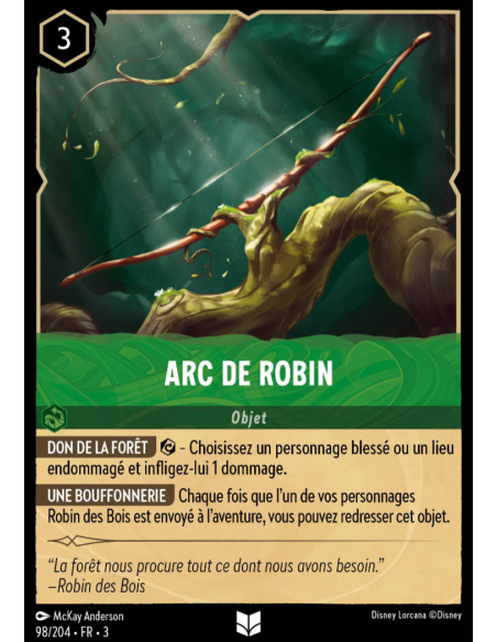 S3 - 098/204 - Arc de Robin - Disney Lorcana - Série 3