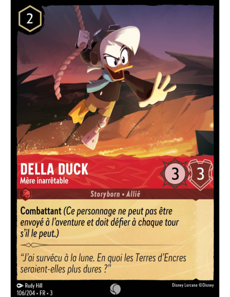 S3 - 106/204 - Della Duck : Mère inarrêtable - Disney Lorcana - Série 3