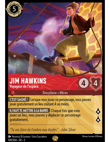 S3 - 109/204 - Jim Hawkins : Voyageur de l'espace