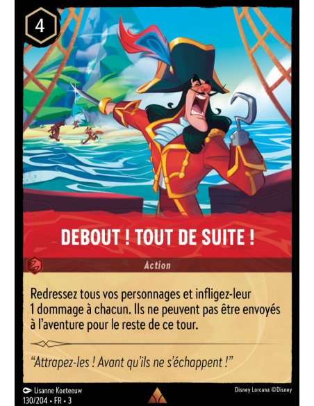 S3 - 130/204 - Debout ! Tout de Suite ! - Disney Lorcana - Série 3