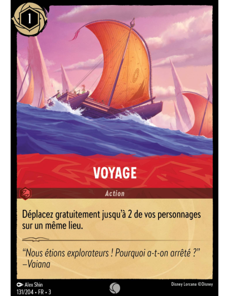 S3 - 131/204 - Voyage - Disney Lorcana - Série 3