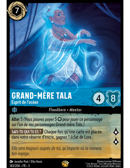 S3 - 143/204 - Grand-Mère Tala : Esprit de l'océan