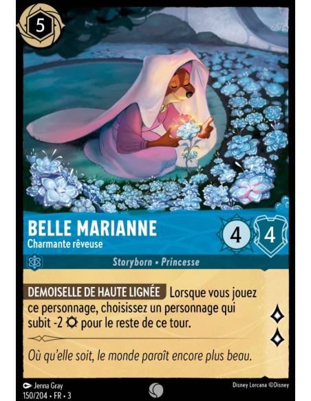 S3 - 150/204 - Belle Marianne : Charmante rêveuse - Disney Lorcana - Série 3