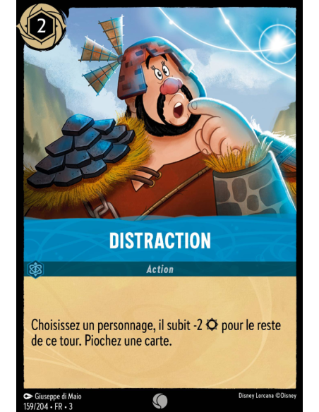 S3 - 159/204 - Distraction - Disney Lorcana - Série 3