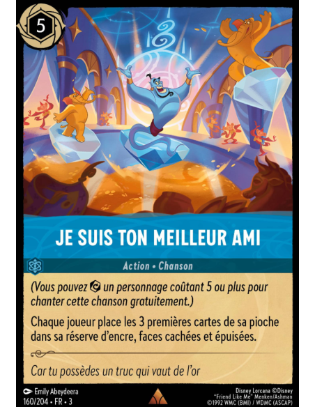 S3 - 160/204 - Je Suis Ton Meilleur Ami - Disney Lorcana - Série 3