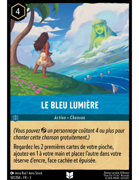 S3 - 161/204 - Le Bleu Lumière - Disney Lorcana - Série 3