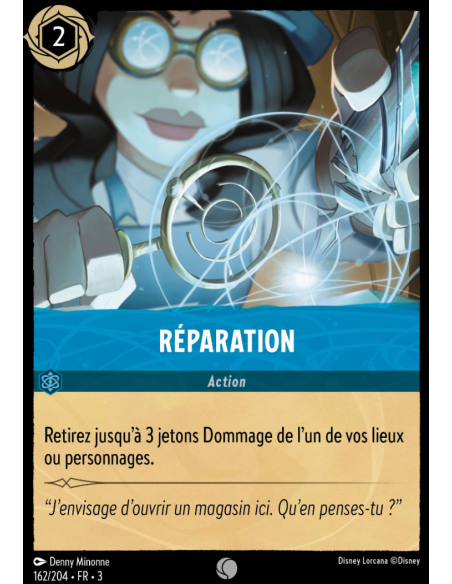 S3 - 162/204 - Réparation - Disney Lorcana - Série 3