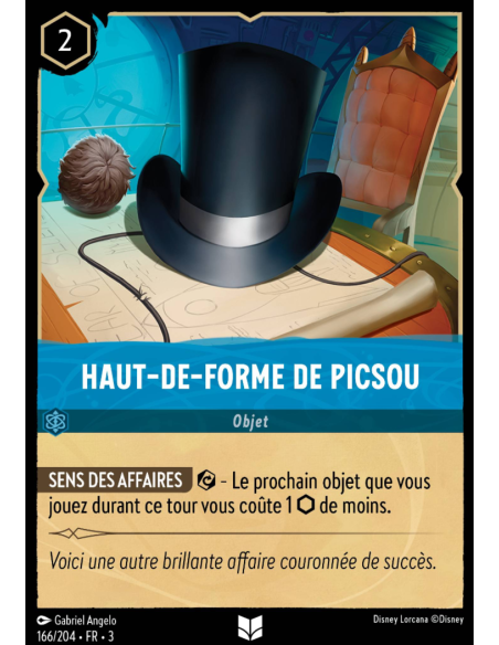 S3 - 166/204 - Haut-de-Forme de Picsou - Disney Lorcana - Série 3