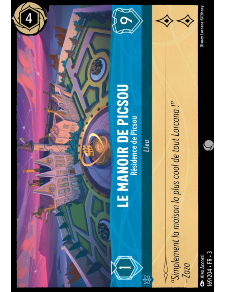 S3 - 169/204 - Le Manoir de Picsou : Résidence de Picsou - Disney Lorcana - Série 3