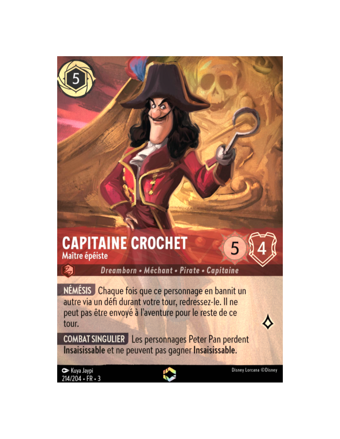 Capitaine Crochet - Pirate impitoyable - Premier chapitre card 107/204