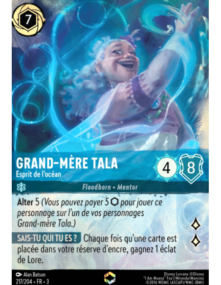 S3 - 217/204 - Grand-Mère Tala : Esprit de l'océan - Enchantée