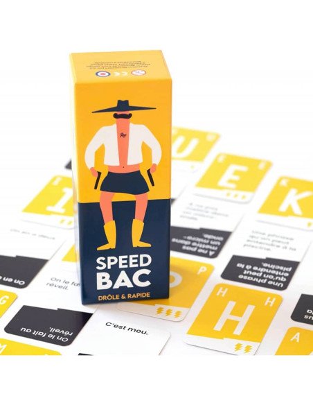 Speed bac - Jeux de société - Cartes - Matériel - Détail - Boite
