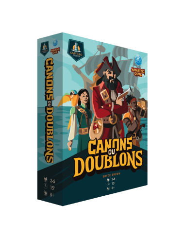 Canons ou Doublons - Jeux d'ambiance - Jeux de Bluff - cover - couverture - boîte