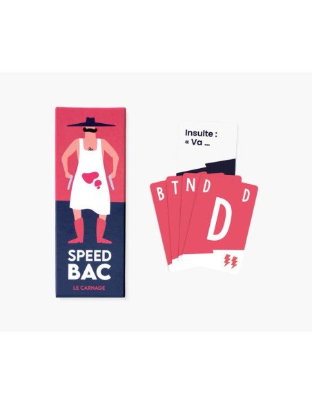 Speed bac - Version jaune - Jeu de lettre - Boite - graphisme - Illustration - Cartes - Matériel Speed bac - Version jaune - Jeu de lettre - Boite - graphisme - Illustration - Cartes - Matériel