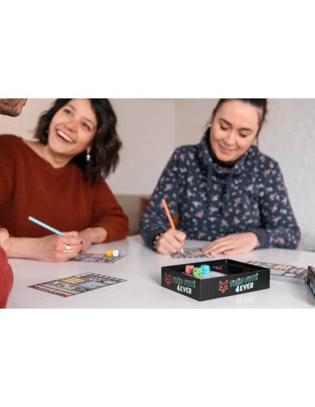 Très Futé ! 4 Ever - Jeu de dés - Matériel - Ouvert - Partie - Roll & Write
