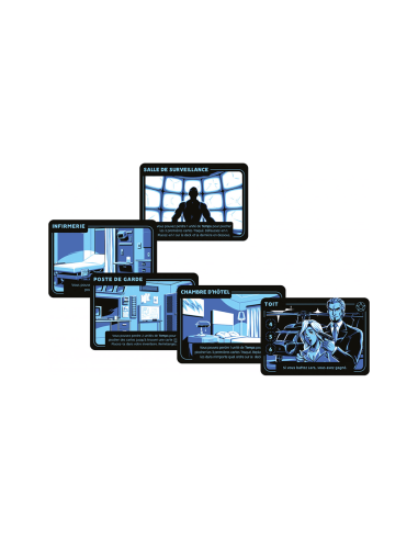 TRAQUÉ : Kobayashi Tower - Jeux de société - Jeux Solo - contenu - matériel - visuel - cartes