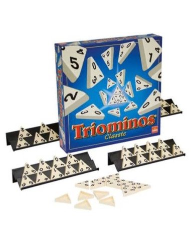 Triominos - Placement de tuile - Dominos - Boite - Graphisme - Image - Matériel - tuile