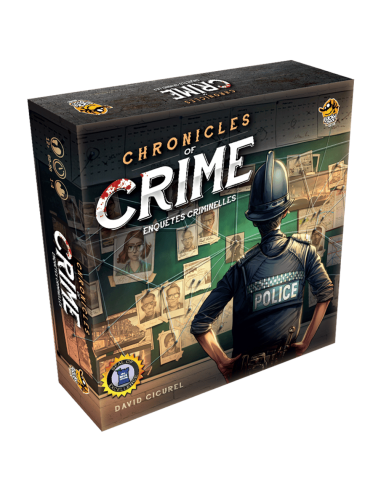 Chronicles of Crime : Le Jeu - Jeux de société - Jeux d'Enquêtes - cover - couverture- boîte