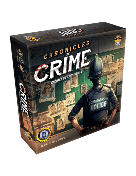 Chronicles of Crime : Le Jeu - Jeux de société - Jeux d'Enquêtes - cover - couverture- boîte