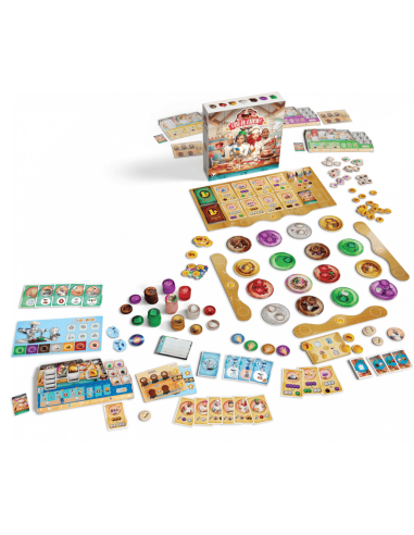 C'est du gâteau : Deluxe vers. - Jeux de société - Jeux Initiés - contenu - matériel - visuel