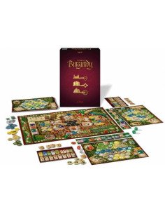 Les Châteaux de Bourgogne - jeux de société - Boite - graphisme - Couverture 2