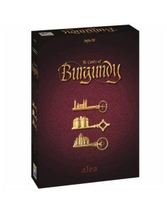 Les Châteaux de Bourgogne - jeux de société - Boite - graphisme - Couverture