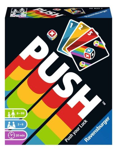 Push - Jeux de société - Boite - Graphisme - Image - Illustration