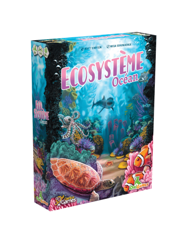 Ecosystème : Océan - Jeux de société - Jeux Familiaux - cover - couverture - boîte