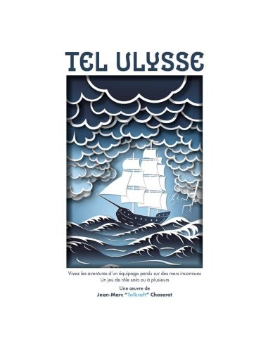 Tel Ulysse - Jeux de Rôle - Jeux Solo - cover - couverture - boîte