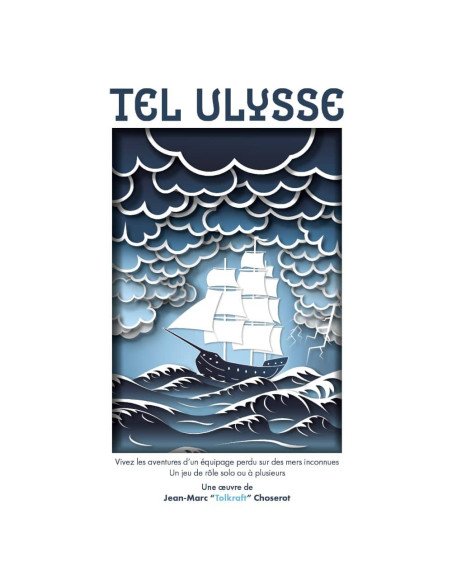 Tel Ulysse - Jeux de Rôle - Jeux Solo - cover - couverture - boîte