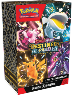 Pokémon EV04.5 : Bundle 6b. Destinées de Paldea