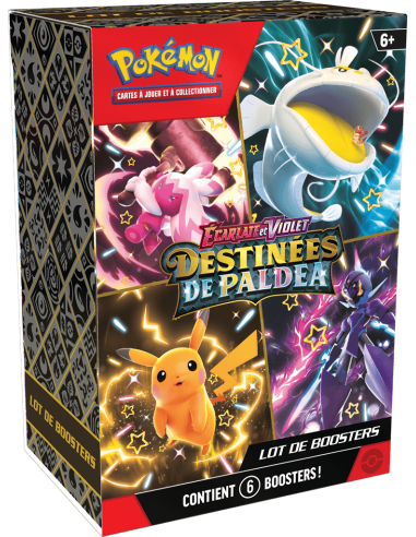 Pokémon EV04.5 : Bundle 6b. Destinées de Paldea