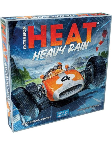 Heat - Heavy Rain - Extension - Jeux de société - Boite - Graphisme - Image - Illustration