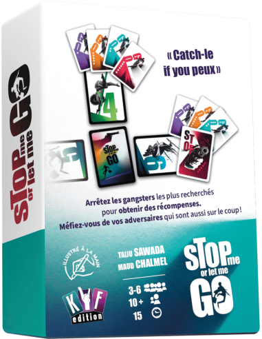 Stop me Or let me Go - Jeux de société - Jeux Familiaux - dos de la boîte