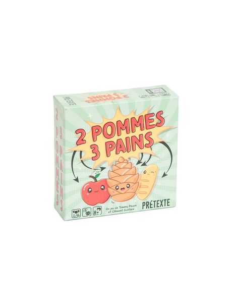2 Pommes 3 Pains - Jeu de Société chez les Gentlemen du Jeu - Paris 20