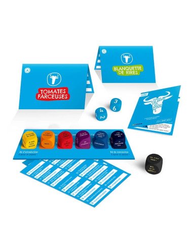 Comment j'ai adopté un gnou - Jeu d'ambiance - Imagination - Création - Matériel - Dés - Cartes - thêmes